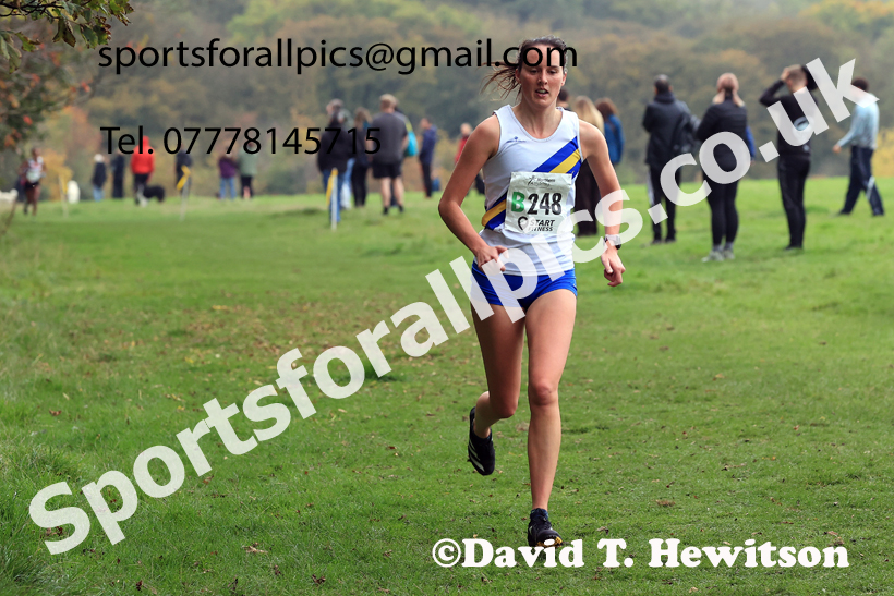 Senior Womens relay, 2025 Northern Cross Country Relays, Graves Park, Sheffield. Photo: David T. Hewitson/Sports for All Pics